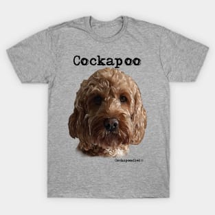 Red Cockapoo / Spoodle and Doodle Dogs T-Shirt